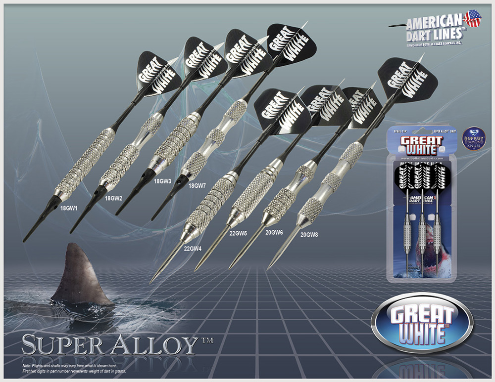 ADL Great White™ Super Alloy™ Darts
