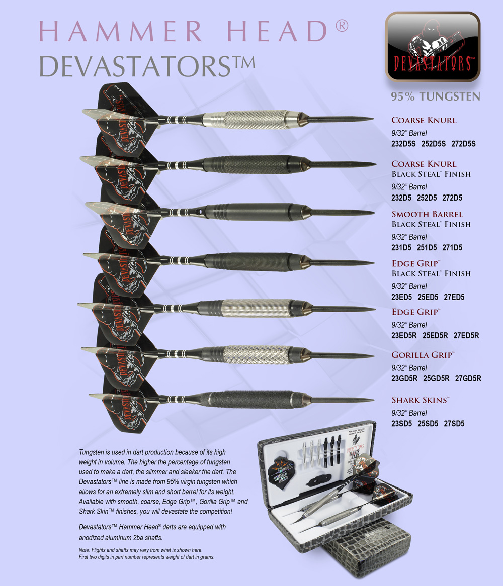 Devastators™ Hammer Head® Darts