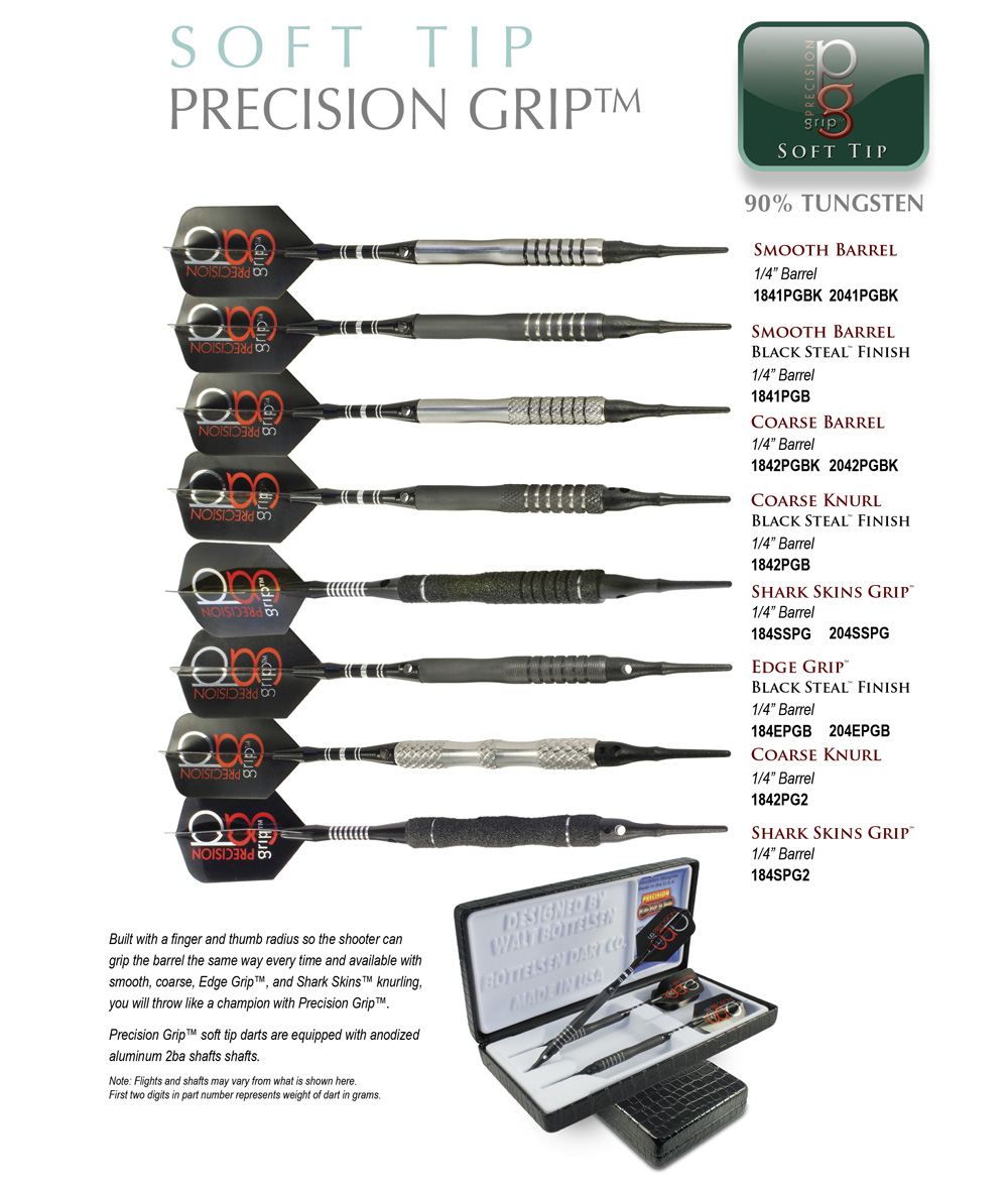 Precision Grip Soft Tip Darts