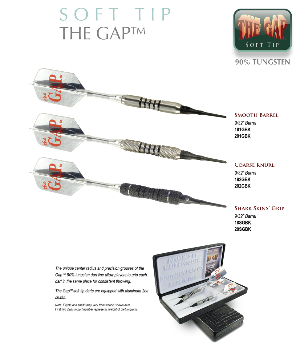 The Gap™ Soft Tip Darts